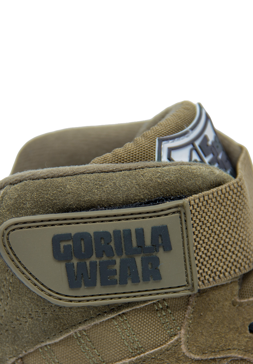 Gorilla Wear Perry High Tops Pro Shoes Army Green
