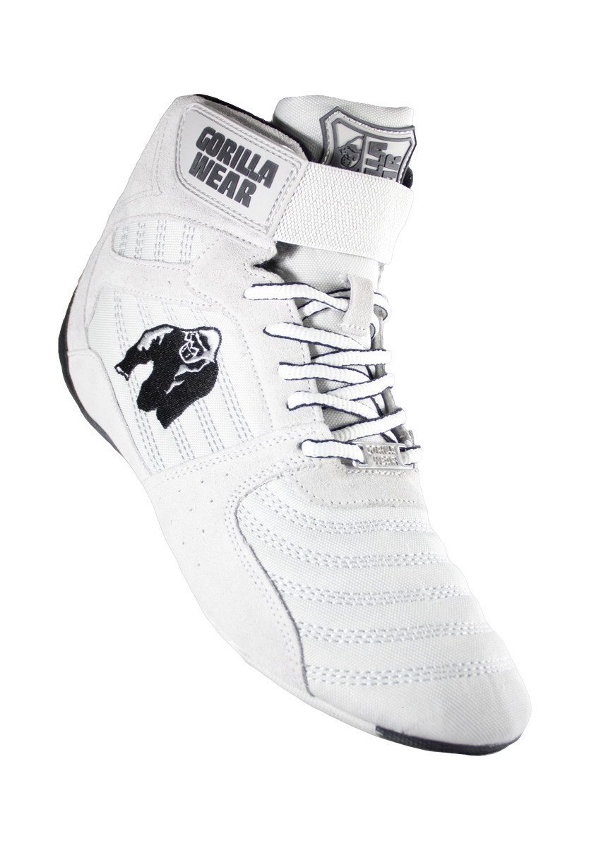 Gorilla Wear Perry High Tops Pro Shoes White