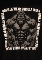 Gorilla Wear Philip Oversized T-Shirt T-Shirt & Tops Black