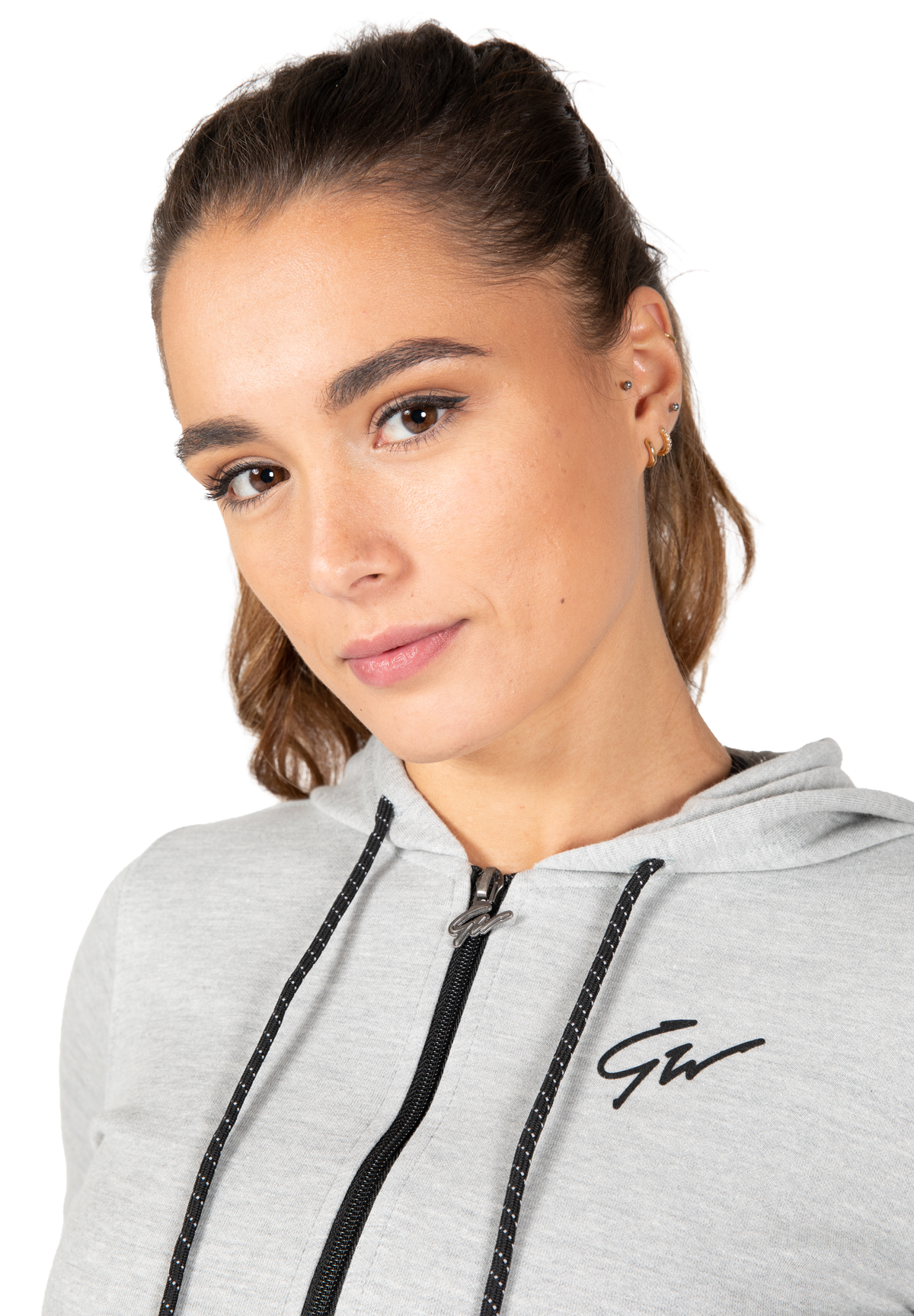 Gorilla Wear Pixley Zipped Hoodie Hoodie & Sweatshirt Gray