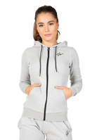 Gorilla Wear Pixley Zipped Hoodie Hoodie & Sweatshirt Gray