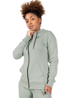 Gorilla Wear Pixley Zipped Hoodie Hoodie & Sweatshirt Light Green