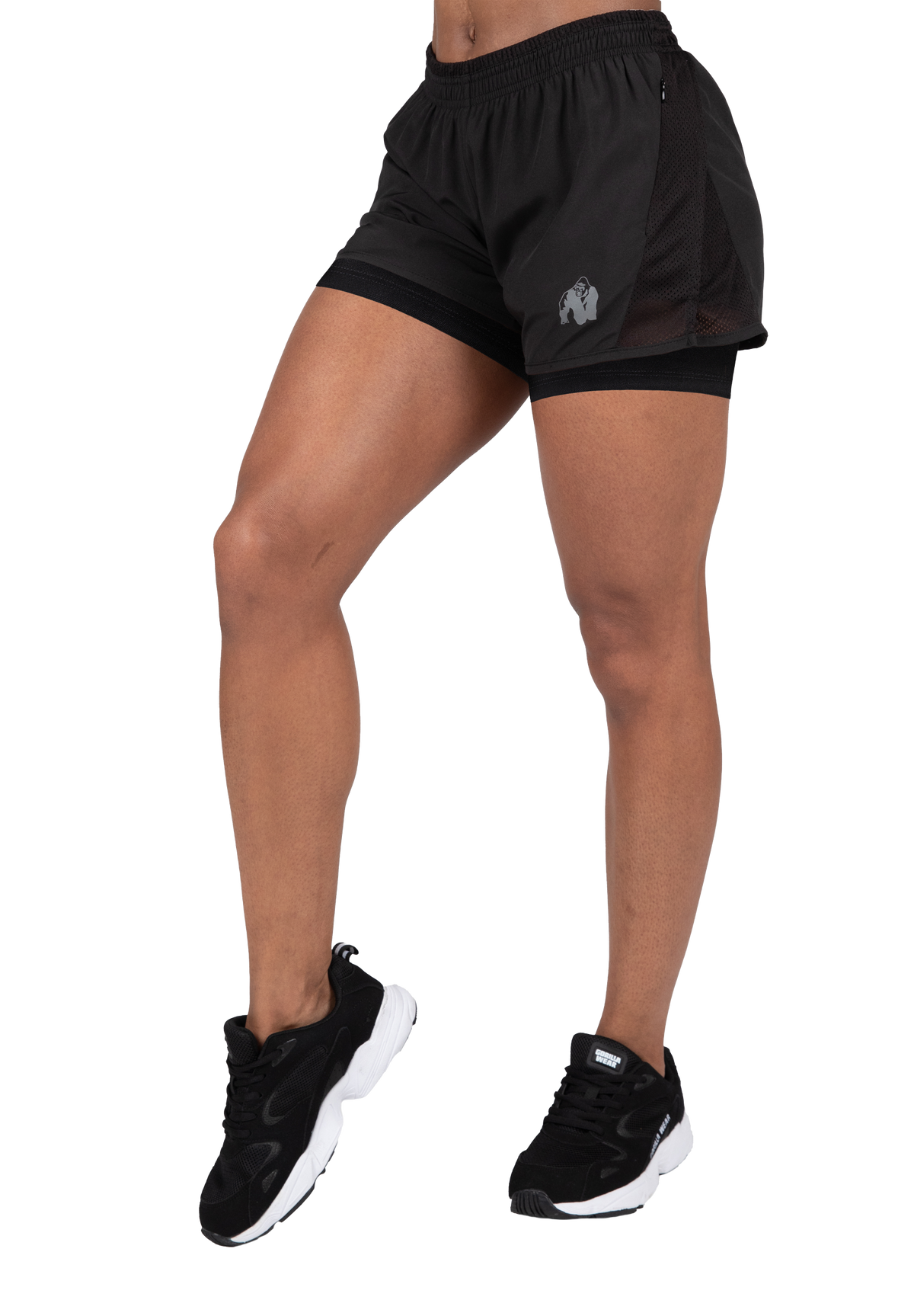 Gorilla Wear Portland 2-In-1 Shorts Shorts Black