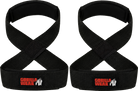 Gorilla Wear Premium Figure 8 Lifting Straps Lifting Straps & Wraps Black