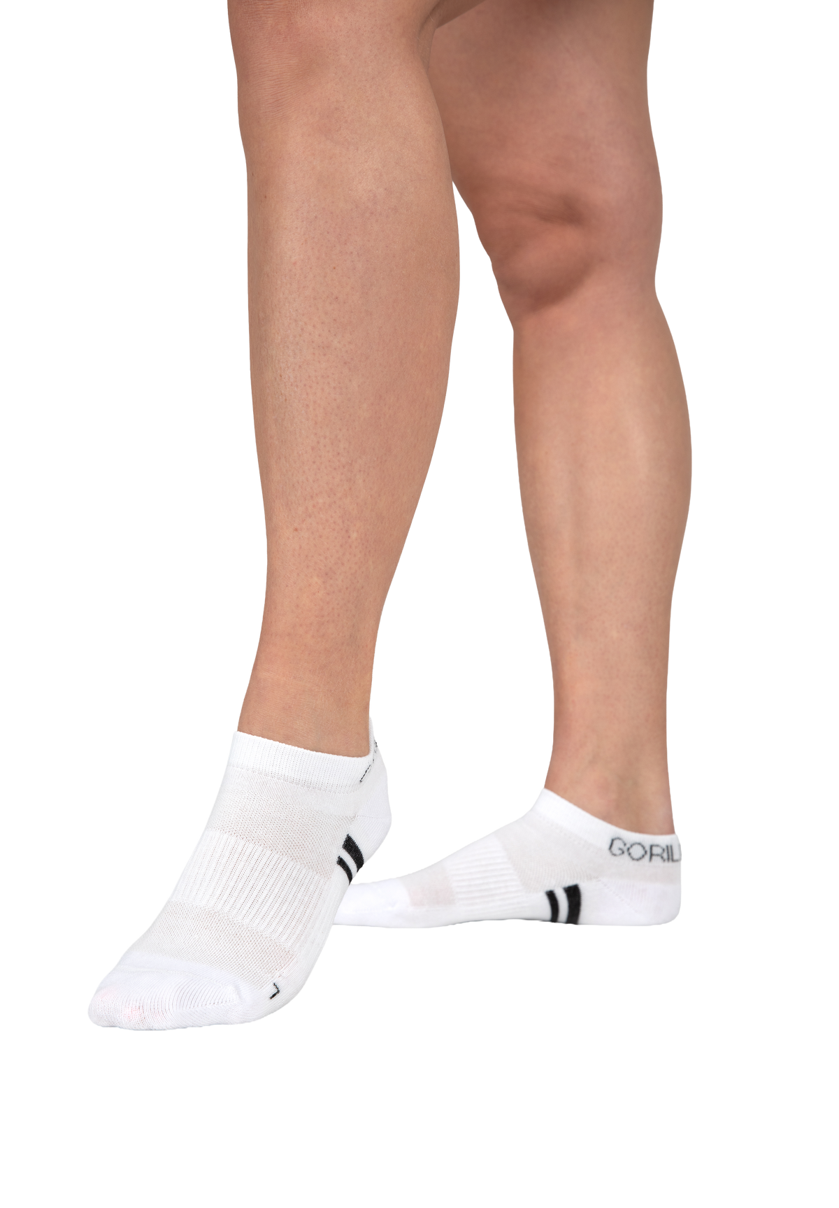 Gorilla Wear Quarter Socks 2-Pack Socks White