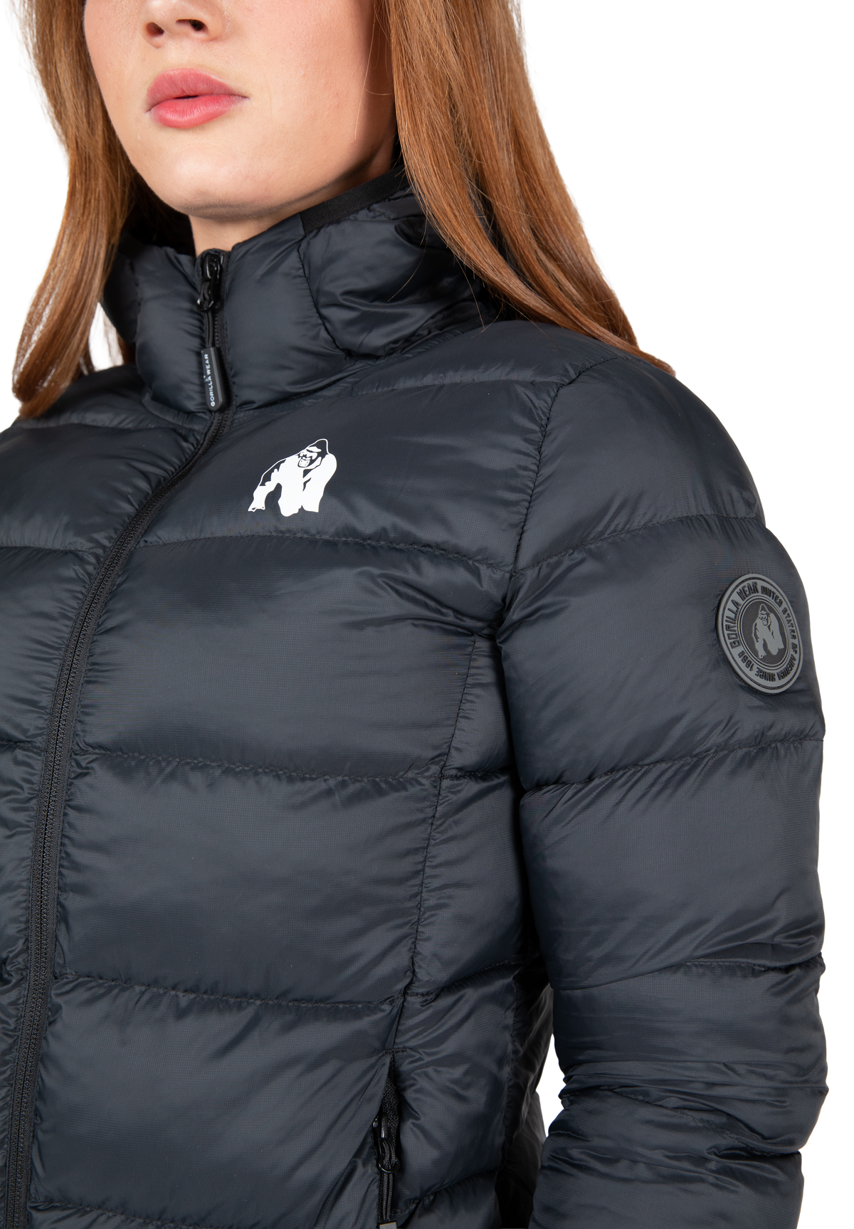 Gorilla Wear Rachel Puffer Jacket Jacket Black