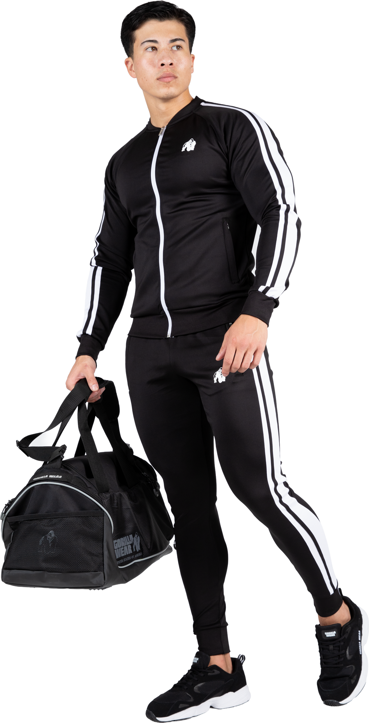 Gorilla Wear Riverside Track Jacket Jacket Black