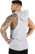Gorilla Wear Rogers Hooded Tank Top Tank Top Gray Melange
