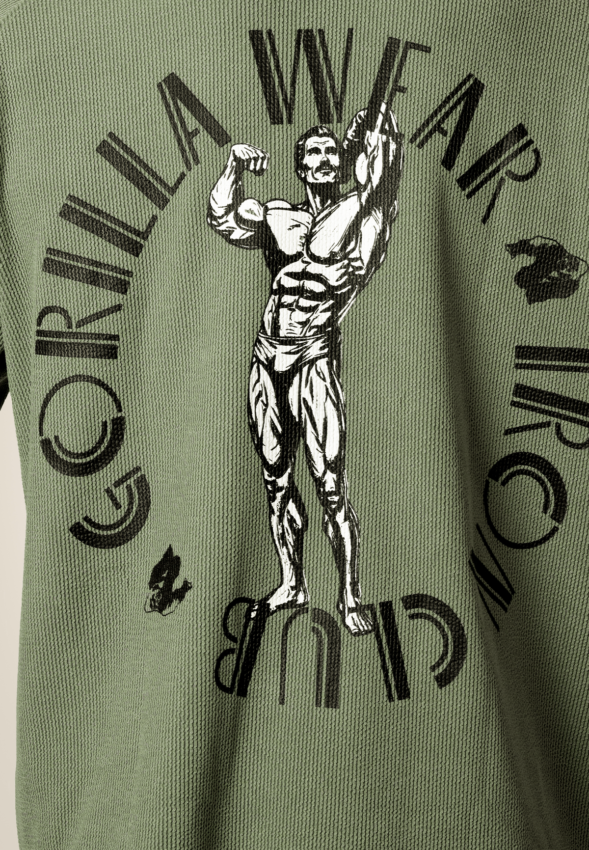 Gorilla Wear Russell Oversized T-Shirt T-Shirt & Tops Green