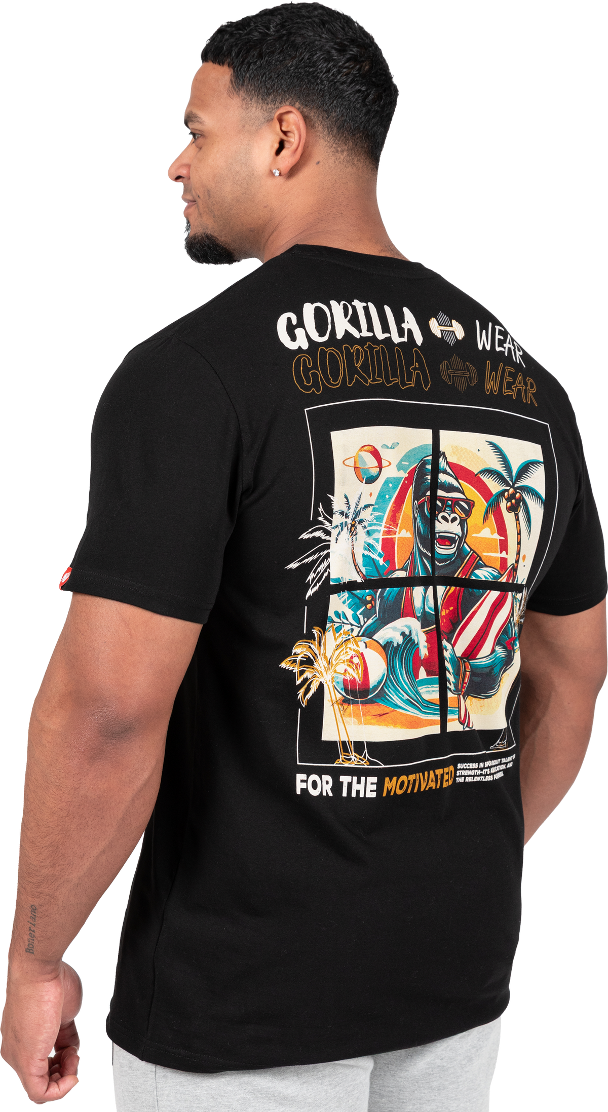 Gorilla Wear Santa Cruz T-Shirt T-Shirt & Tops Black