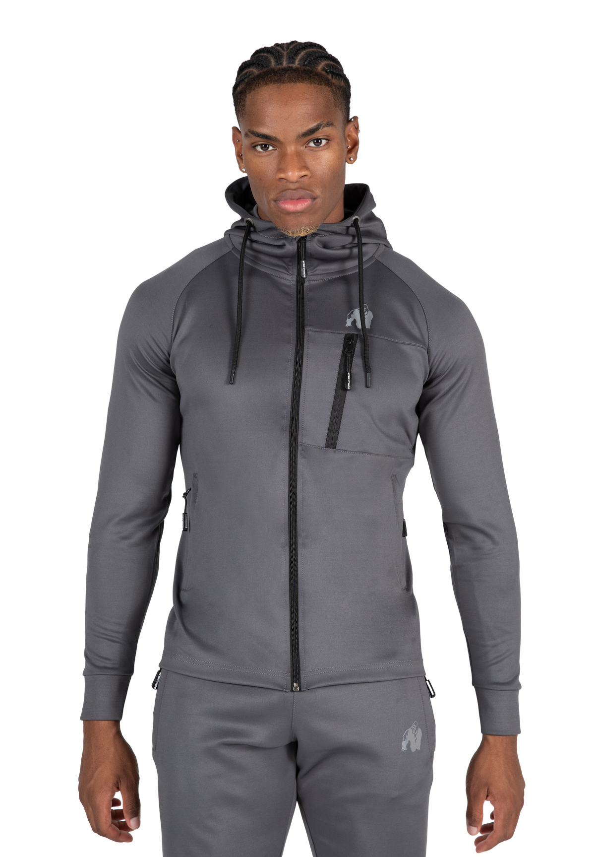 Gorilla Wear Scottsdale Track Jacket Jacket Gray