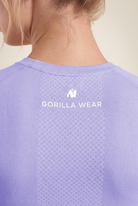 Gorilla Wear Selah Seamless Crop Top T-Shirt & Tops Lilac