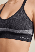 Gorilla Wear Selah Seamless Sports Bra Sports Bra Black