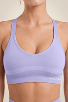 Gorilla Wear Selah Seamless Sports Bra Sports Bra Lilac