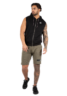 Gorilla Wear Springfield S/L Zipped Hoodie Hoodie & Sweatshirt Black