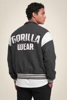 Gorilla Wear Stockholm Varsity Jacket Jacket Gray
