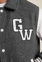 Gorilla Wear Stockholm Varsity Jacket Jacket Gray