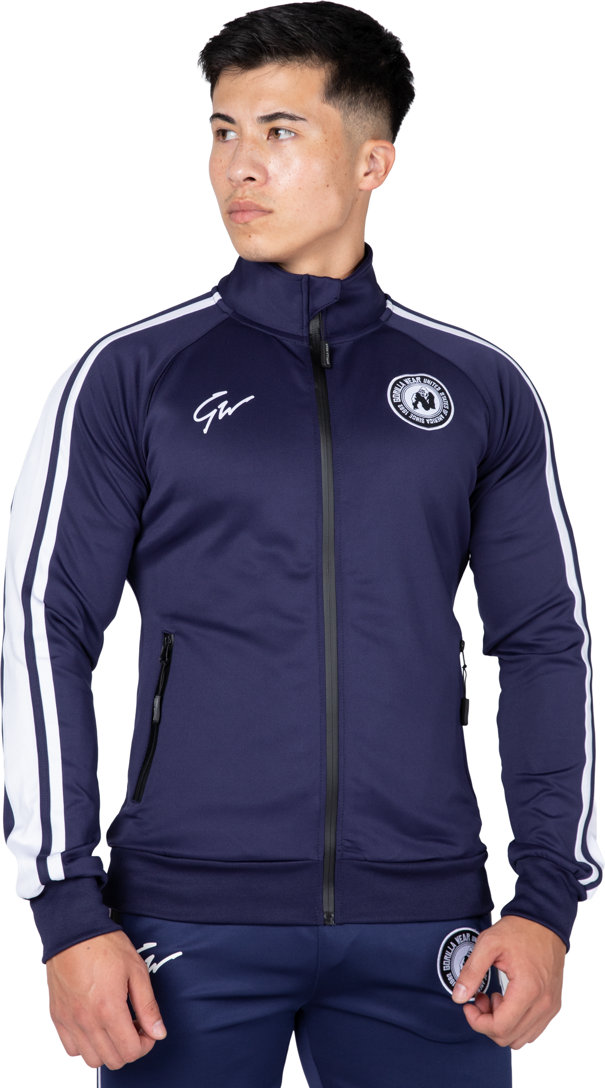 Gorilla Wear Stratford Track Jacket Jacket Navy