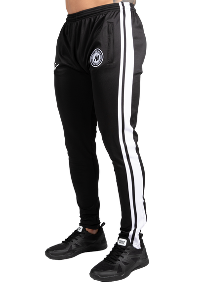 ON Court Track Pants ブラック/ホワイト　入手困難モデル Stratford Track Pants - Black – Gorilla Wear