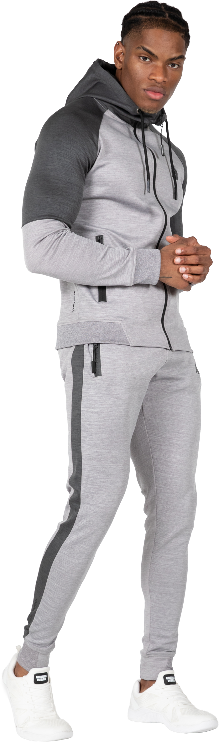 Gorilla Wear Sullivan Track Jacket Jacket Gray