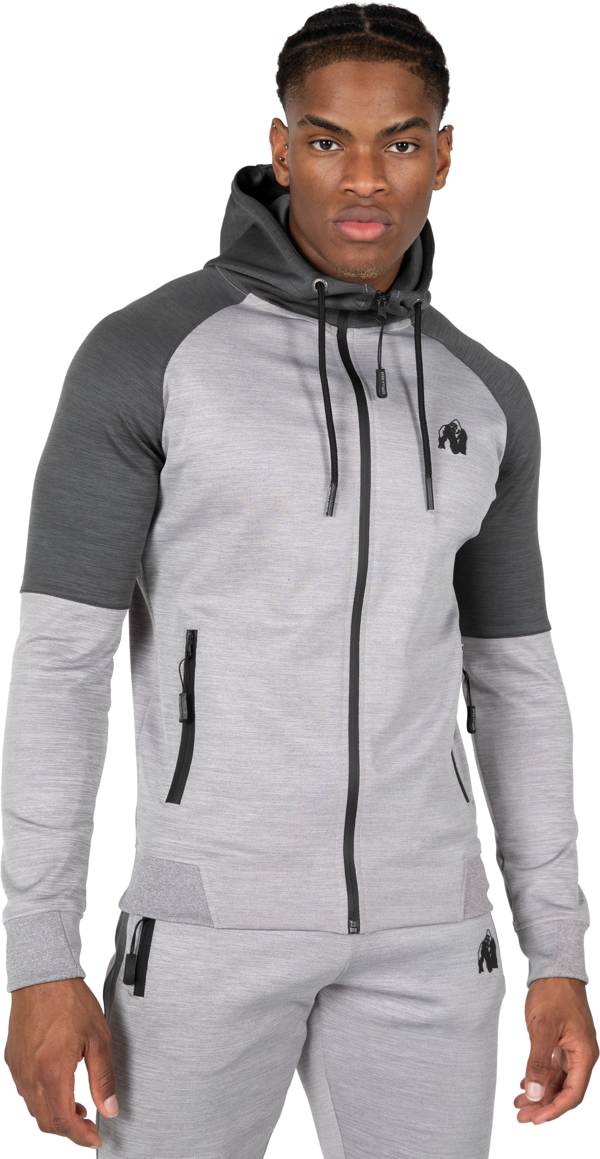 Gorilla Wear Sullivan Track Jacket Jacket Gray