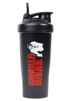 Gorilla Wear Sustainable Shaker 600ML Shakers & Bottles Black