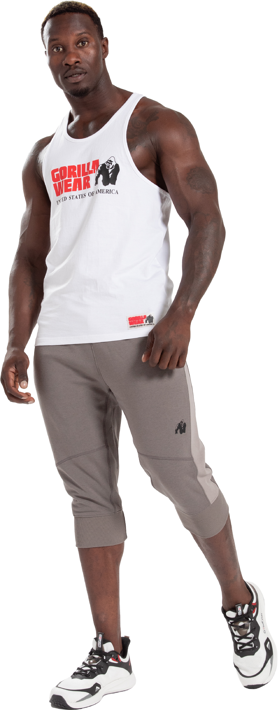 Gorilla Wear Thompson 3/4 Sweatpants Pants Gray