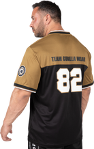 Gorilla Wear Trenton Football Jersey T-Shirt & Tops Black/Gold