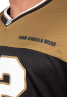 Gorilla Wear Trenton Football Jersey T-Shirt & Tops Black/Gold