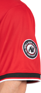 Gorilla Wear Trenton Football Jersey T-Shirt & Tops Black/Red