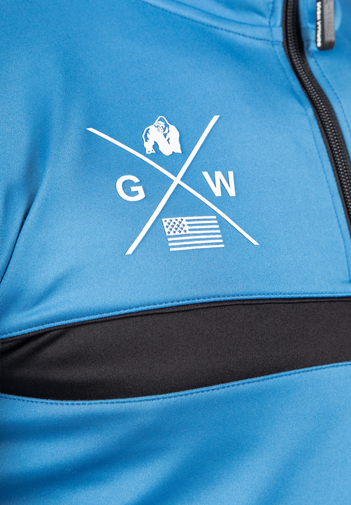 Gorilla Wear Vernon Track Jacket Jacket Blue