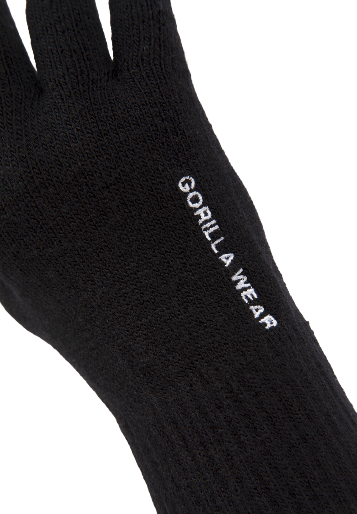 Gorilla Wear Waco Knitted Gloves Workout Gloves & Grips Black