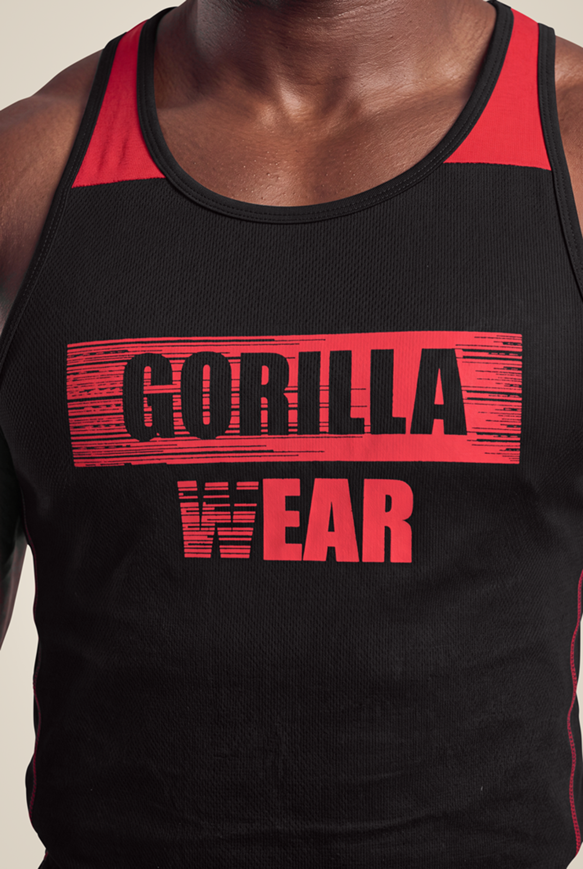 Gorilla Wear Wallace Tank Top Tank Top Black/Red