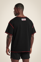 Gorilla Wear Wallace Workout Top T-Shirt & Tops Black/Red