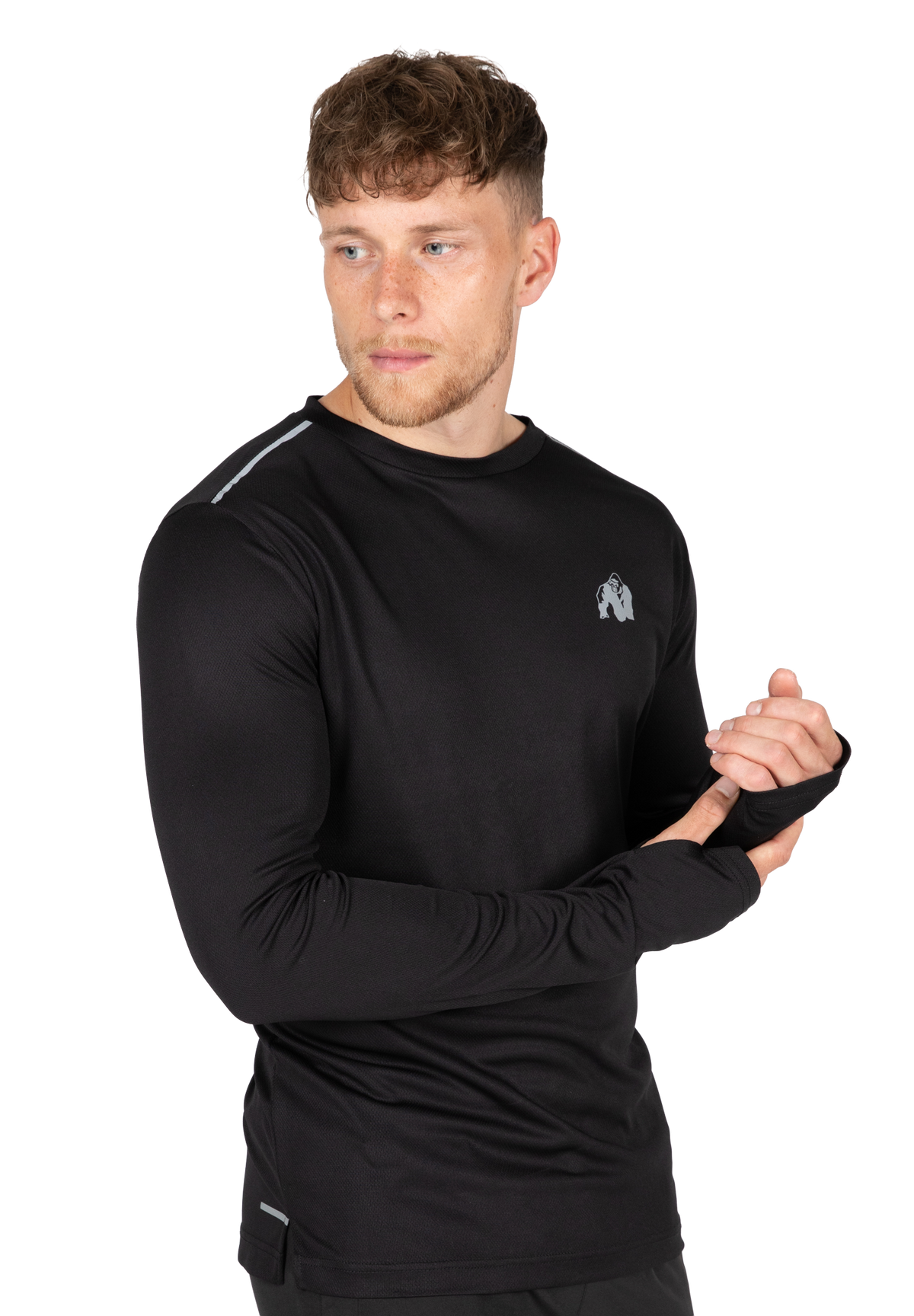 Gorilla Wear Washington Long Sleeve T-Shirt & Tops Black