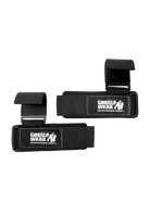 Gorilla Wear Weight Lifting Hooks Lifting Straps & Wraps Black/White
