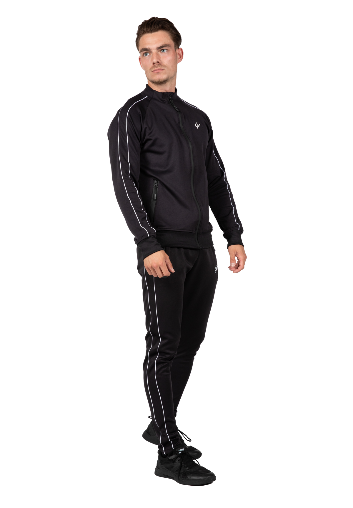 Gorilla Wear Wenden Track Jacket Jacket Black/White