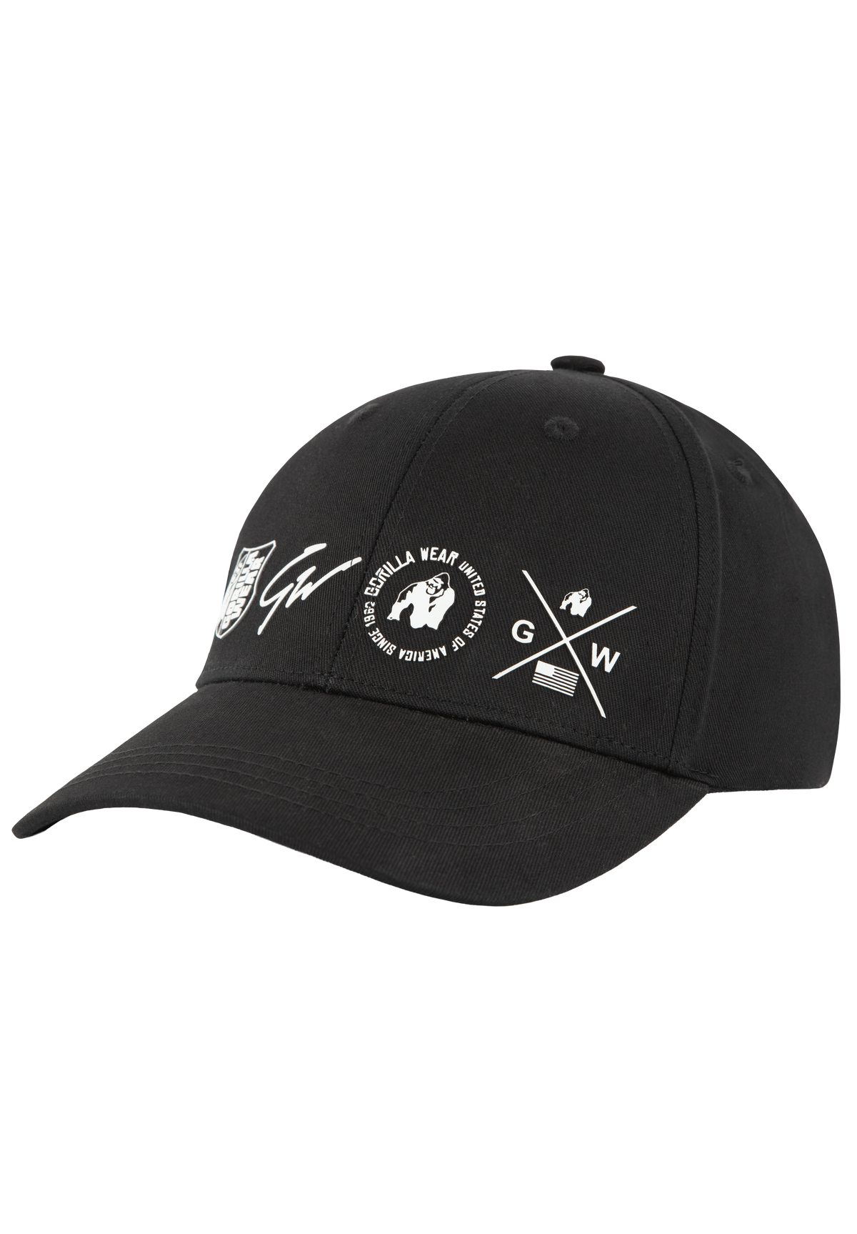 Gorilla Wear Weston Cap Caps & Beanies Black