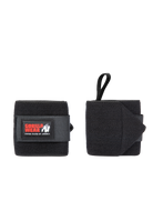 Gorilla Wear Wrist Wraps BASIC Lifting Straps & Wraps Black/Red