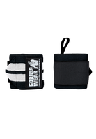 Gorilla Wear Wrist Wraps PRO Lifting Straps & Wraps Black/White
