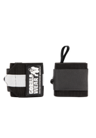 Gorilla Wear Wrist Wraps ULTRA Lifting Straps & Wraps Black/White