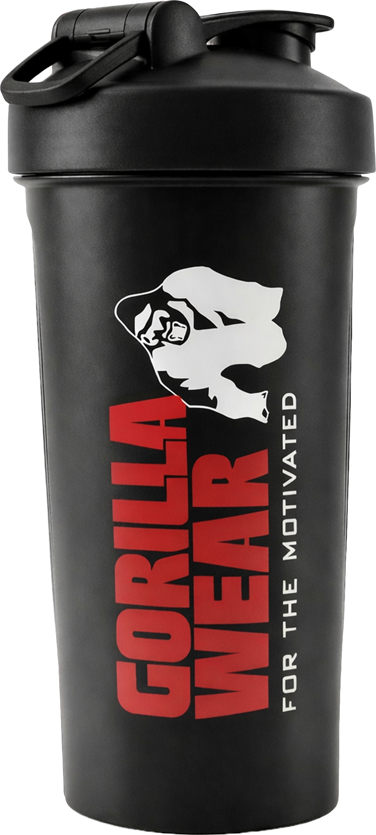 Gorilla Wear XXL Power Shaker 1000ML Shakers & Bottles Black