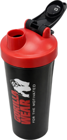 Gorilla Wear XXL Power Shaker 1000ML Shakers & Bottles Black/Red