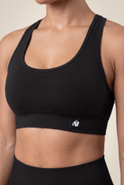 Gorilla Wear Yava Seamless Sports Bra Sports Bra Black