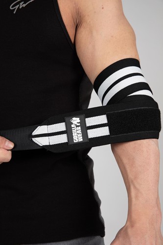 Elbow Wraps Black/White