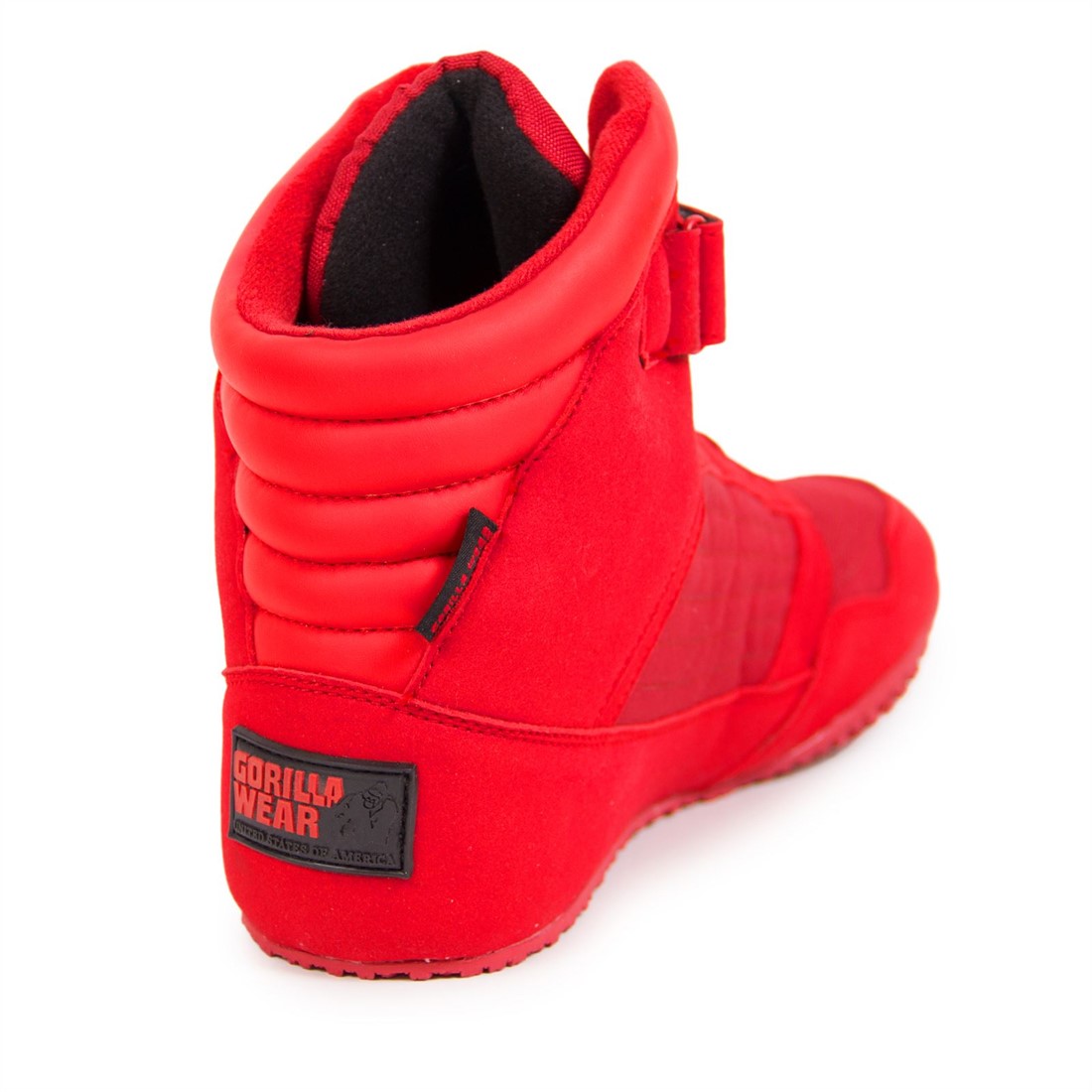 all red high top