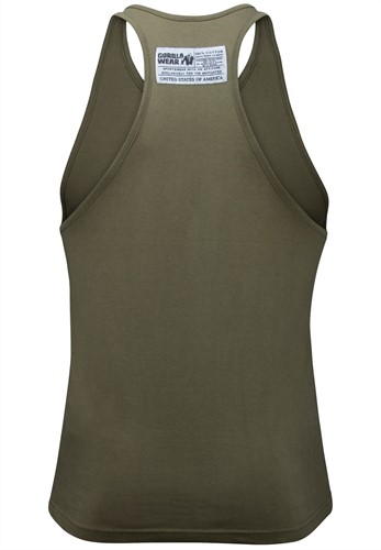 Classic Tank Top Army Green Pop2