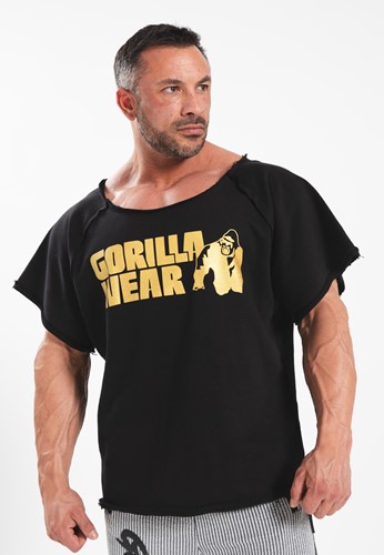 Classic Workout Top - Schwarz/Gold