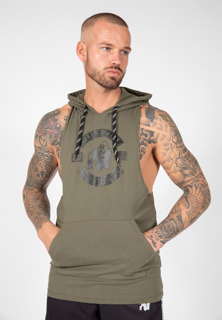 Hooded tank clearance tops