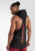 Lawrence Hooded Tank Top - Zwart